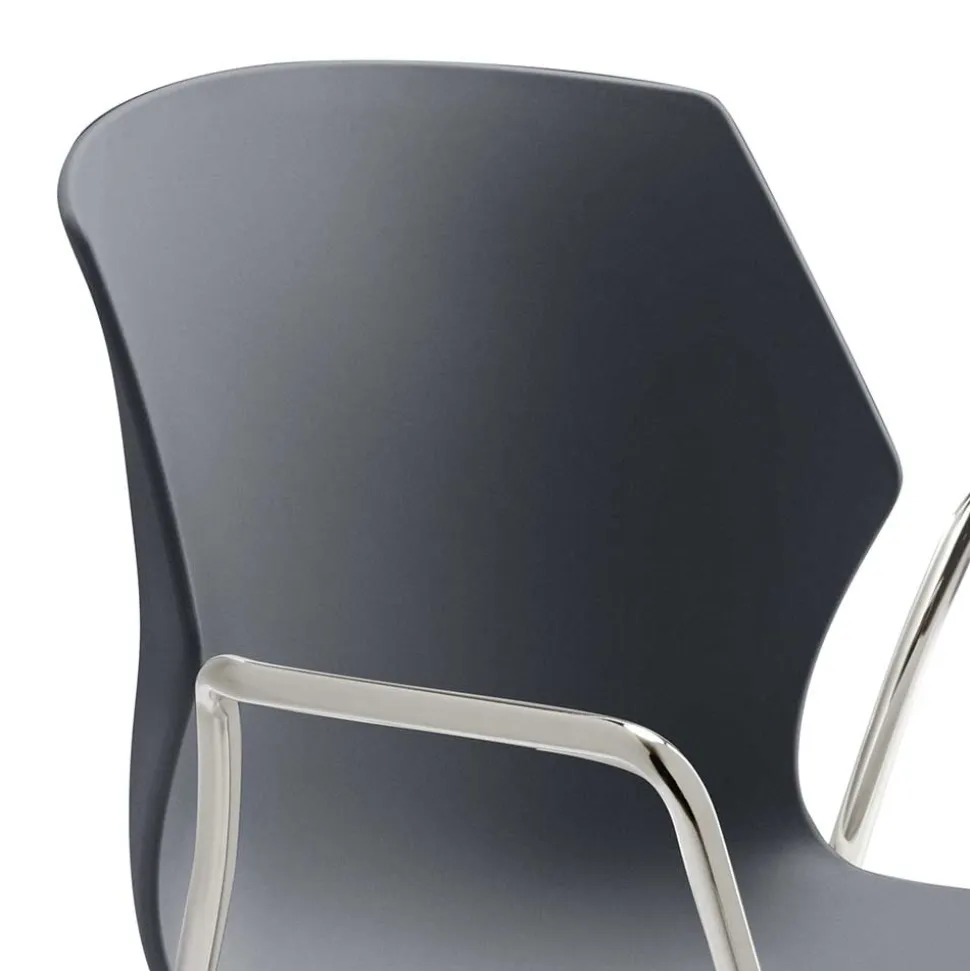 Armlehnen Schalenstuhl zum Stapeln - Ramia