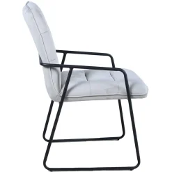 Armlehnenstühle & X-Fuß Esstisch - Closer (fünfteilig)