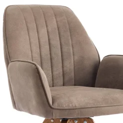 Armlehnenstühle in Schlammfarben - Ellis (2er Set)