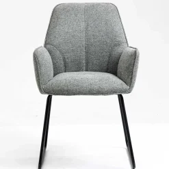 Armlehnenstühle mit Bügelgestell - Ykan (2er Set)