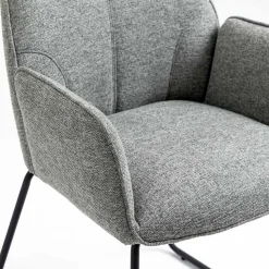 Armlehnenstühle mit Bügelgestell - Ykan (2er Set)