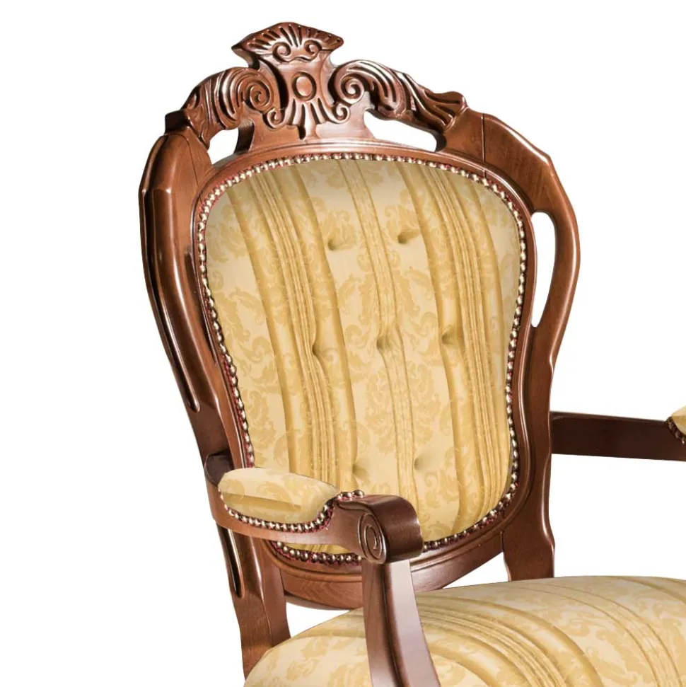 Armlehnenstuhl - klassisch-elegant - Morloca