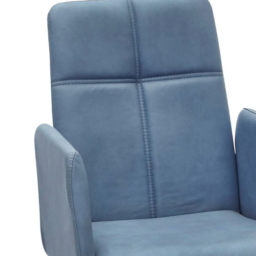 Armlehnenstuhl in Hellblau - Nenna