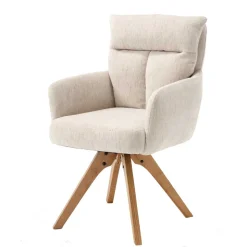 Armlehnenstuhl mit Federkern - Elliot (2er Set)