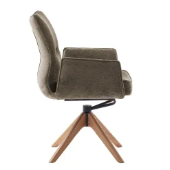 Armlehnenstuhl mit Taschenfederkern - Joycelina (2er Set)