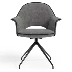 Armlehnenstuhl um 180 Grad drehbar - Watenora (2er Set)