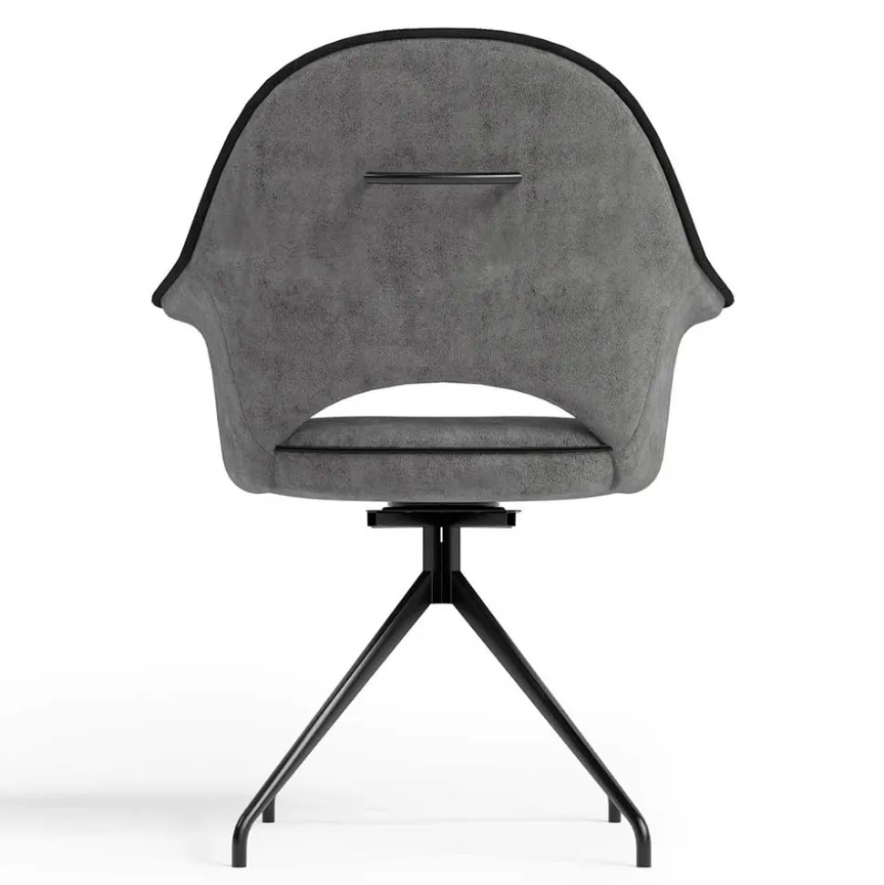 Armlehnenstuhl um 180 Grad drehbar - Watenora (2er Set)