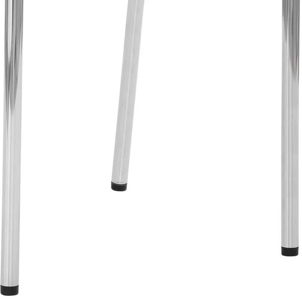 Armlehnenstuhl zum Stapeln in Schwarz & Oliv - Zudios