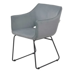 Armlehnstuhl in Graugrün - Foliage (2er Set)