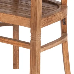 Armlehnstuhl Mangato aus Teak Recyclingholz