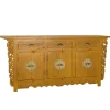 Asia Style Sideboard in Ocker Gelb - Nelu
