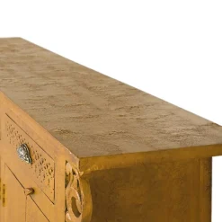 Asia Style Sideboard in Ocker Gelb - Nelu