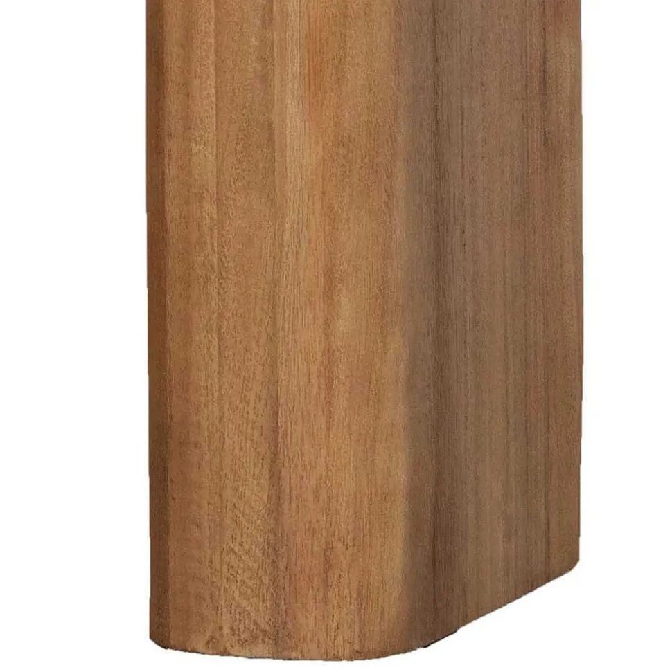 Asiatischer Hocker aus Paulownia massiv - Dualko