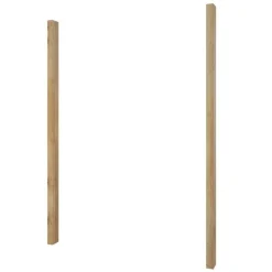 Asteiche Kleiderschrank 6-türig mit 4 Spiegeln - Zamron