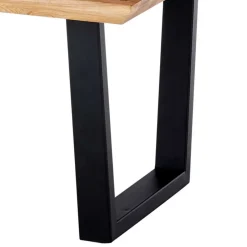 Asteiche Sofatisch im Industrial Design - Ceraldina