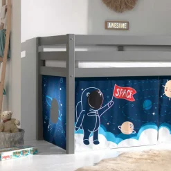 Astronauten Spielbett als Hochbett - Rateta