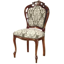 Aufwändig gestalteter Esszimmerstuhl im Barockstil - Ursanna