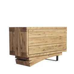 Ausgefallene Kommode aus Asteiche massiv - Vastillo