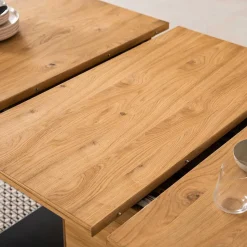 Ausgefallene Tischgruppe modern - Flacona (siebenteilig)