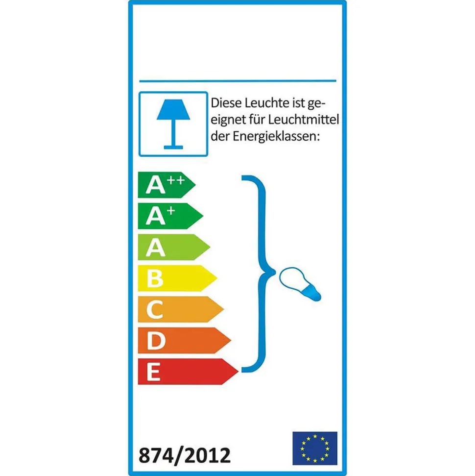 Ausgefallene Tischlampe aus Metall & Glas - Anyel
