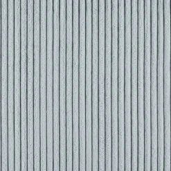 Ausklappbares Sofa aus Cord in Hellblau - Rachel