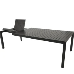 Ausziehbarer Gartentisch in Anthrazit - Taba