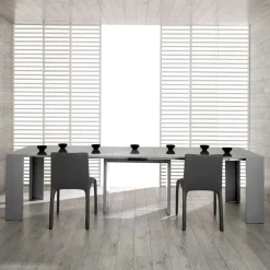 Ausziehbarer Tisch Greeka in Grau