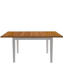 Ausziehtisch in Weiß und Honig - Kinsale