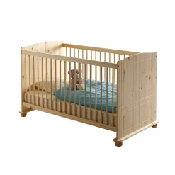 Babybett Cilian aus Kiefer Massivholz