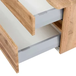 Bad Doppel-Waschplatz in Wildeiche Baumkante - Drumias