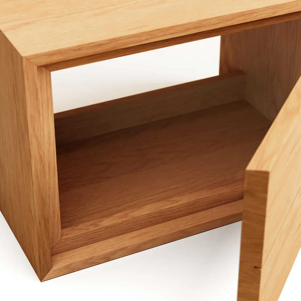 Bad Hänge-Waschtisch aus Massivholz Teak - Reddnas