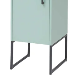 Bad Hochschrank in Mint Grün & Anthrazit - Esdrus