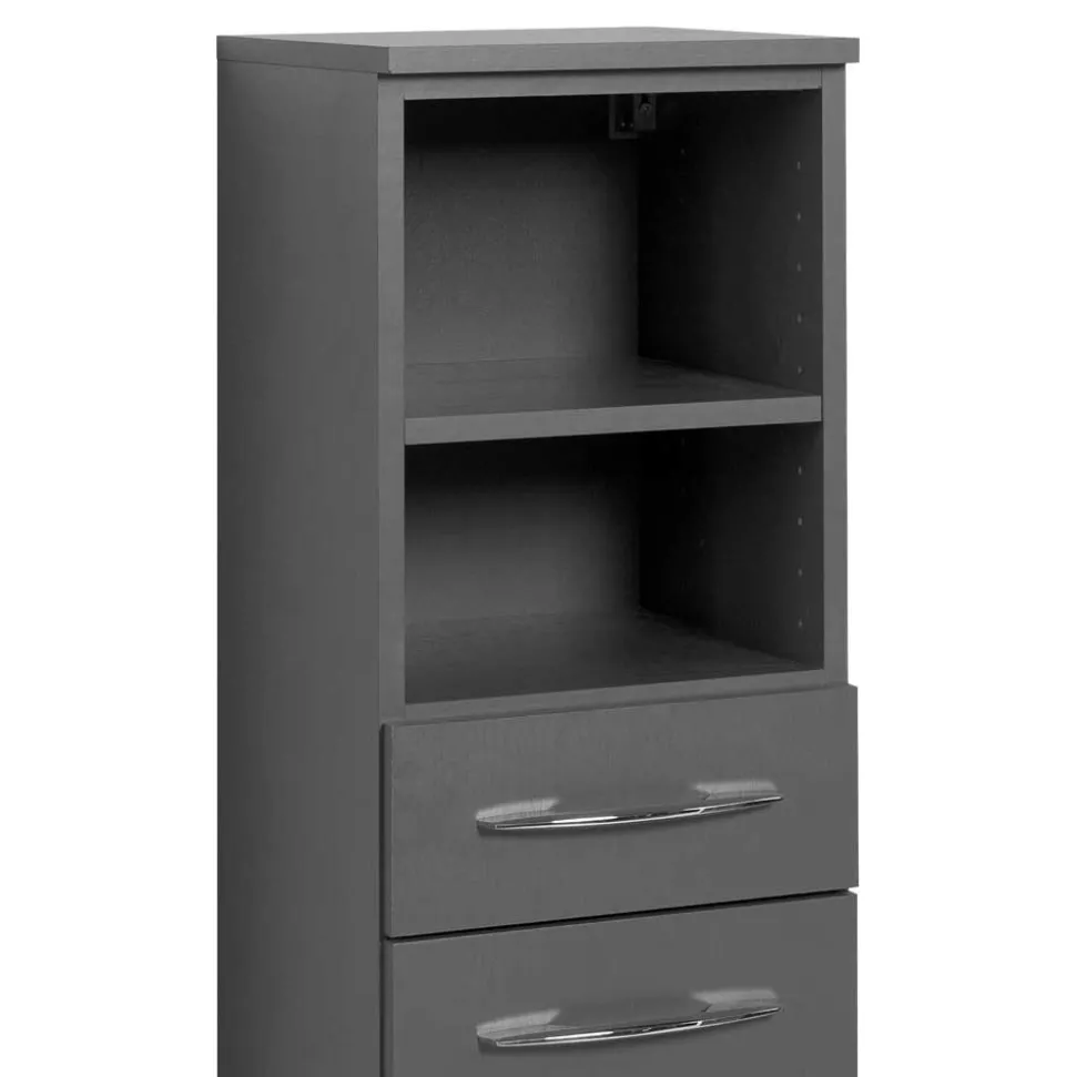 Bad Hochschrank Juventuda in Grau