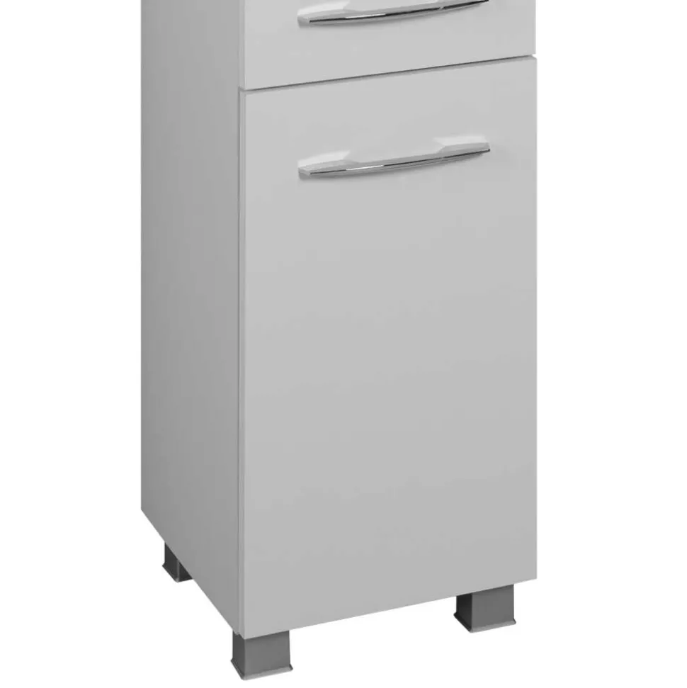 Bad Hochschrank Lartemo in Weiß