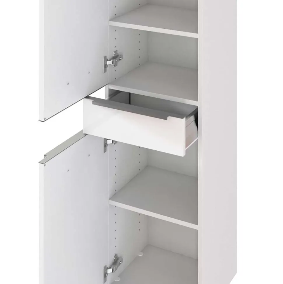Bad Hochschrank mit Schublade & 2 Türen - Livendas