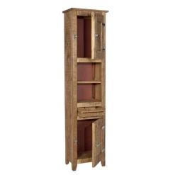 Bad Hochschrank Suennas aus Mangobaum Massivholz