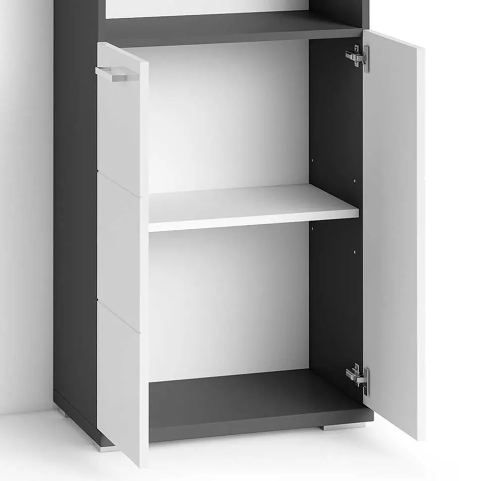 Bad Hochschrank zweifarbig - Asutria