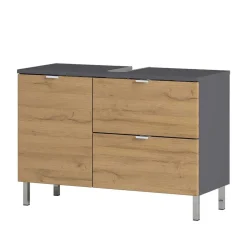 Bad Kombination Möbel zweifarbig - Tanjura (dreiteilig)