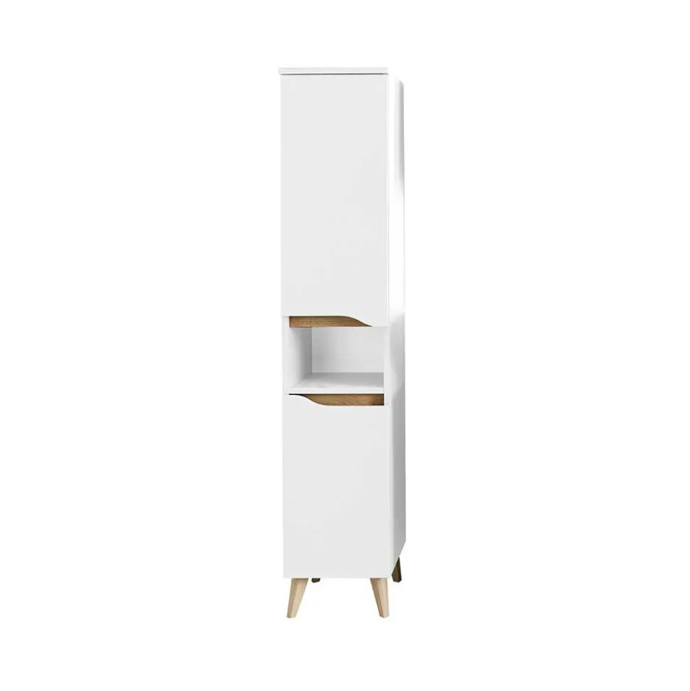 Bad Midi-Schrank 141 cm hoch - Zenata