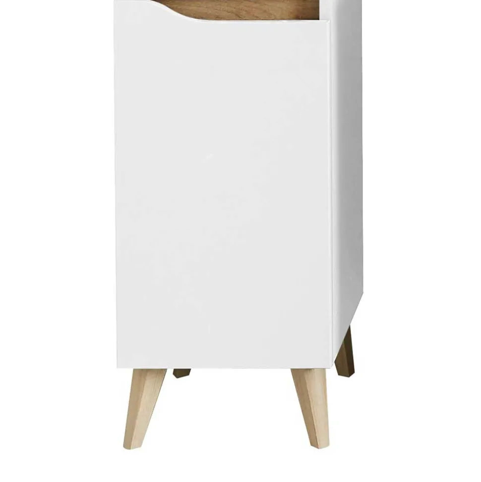 Bad Midi-Schrank 141 cm hoch - Zenata