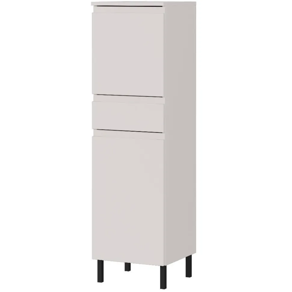 Bad Midischrank in Hellgrau - Dadra