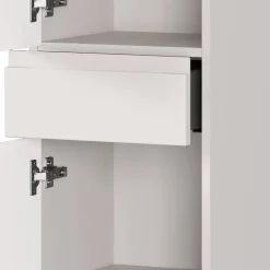 Bad Midischrank in Hellgrau - Dadra