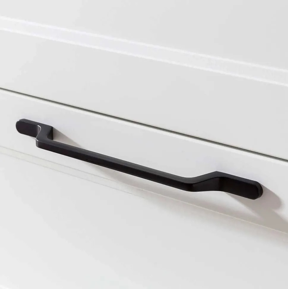 Bad Midischrank in Weiß mit Wildeiche - Gyatso