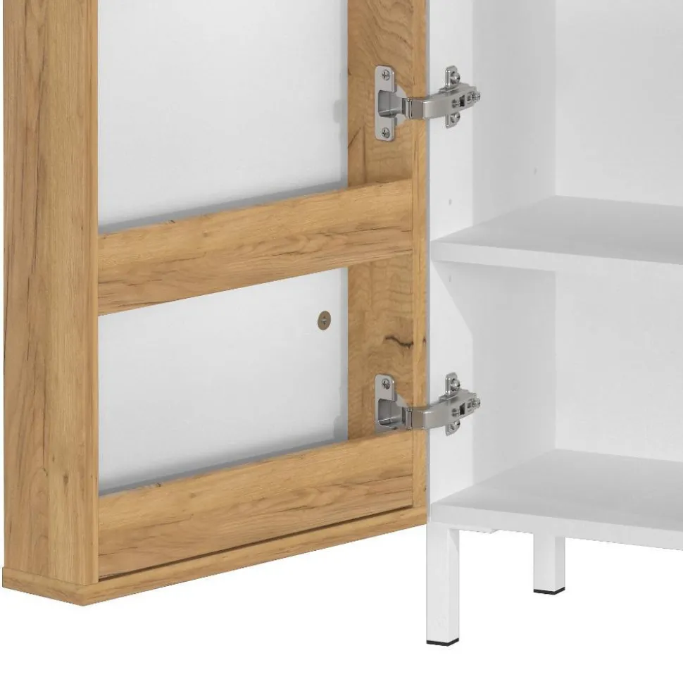 Bad Midischrank mit Ablagen in der Tür - Nadals