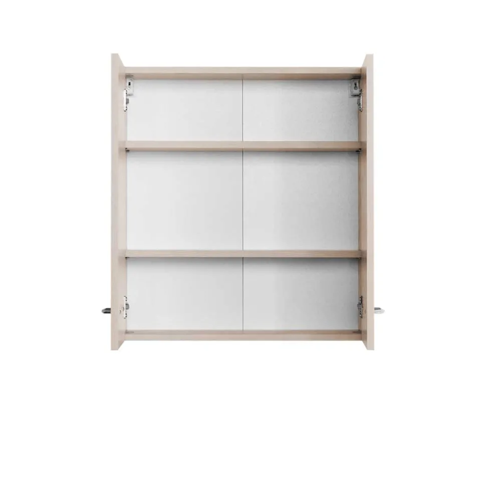 Bad Oberschrank in Buchefarben - Mabeca