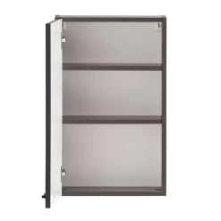 Bad Oberschrank in Dunkelgrau - Novelya