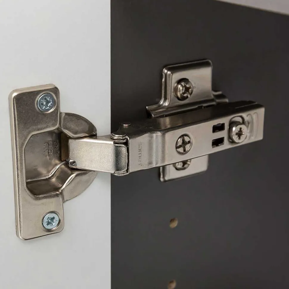 Bad Oberschrank in Dunkelgrau - Novelya