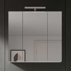 Bad Oberschrank mit Spiegeltüren 3-türig - Vitablos