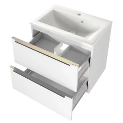 Bad Schubladen-Waschtisch für hängende Montage - Livendas
