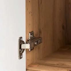 Bad Seitenschrank in Holz Optik Wildeiche - Iliam